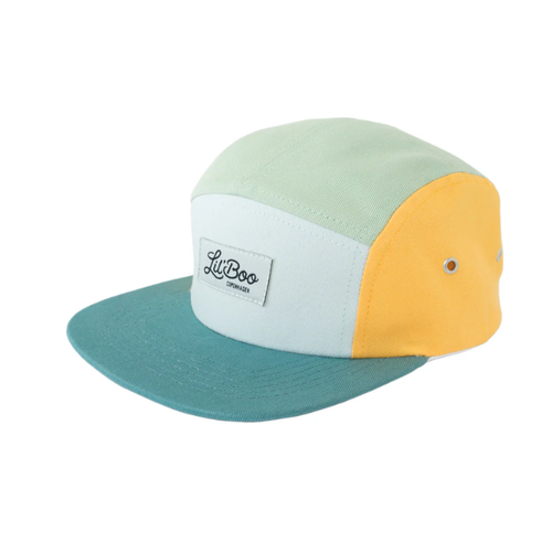 Lil'Boo Pet Block Yellow Green 5 Panel (ORGANIC) - L(3.-7j) 52-55cm Lil'Boo Pet Block Yellow Green 5 Panel (ORGANIC) - L(3.-7j) 52-55cm