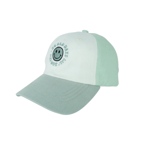 Lil'Boo Pet No Bad Days Dad Cap - Green (ORGANIC) - S(9-18m) 46-49cm Lil'Boo Pet No Bad Days Dad Cap - Green (ORGANIC) - S(9-18m) 46-49cm