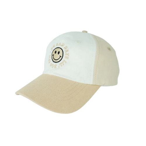 Lil'Boo Pet No Bad Days Dad Cap - Sand (ORGANIC) - S(9-18m) 46-49cm Lil'Boo Pet No Bad Days Dad Cap - Sand (ORGANIC) - S(9-18m) 46-49cm
