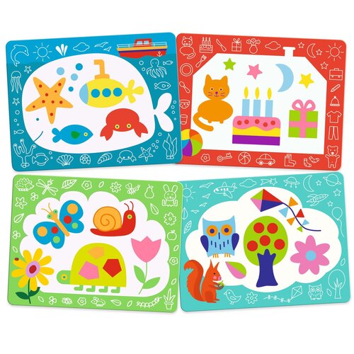 Djeco Waterkleurboek - Magisch kleuren 'Magisch' (+18m)