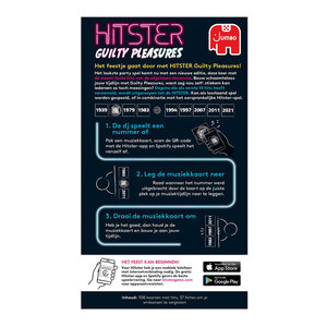 Jumbo Muziekspel - Hitster Guilty Pleasures