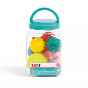 Ludi Ludi - Bokaal met 8 sensorische ballen