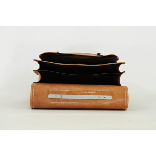 Own Stuff Boekentas lagere school met 2 magneetsloten - Chestnut