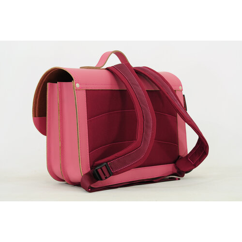 Own Stuff Boekentas lagere school met 2 magneetsloten - Bow Antiek Pink