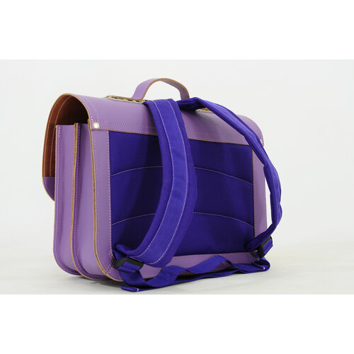 Own Stuff Boekentas lagere school met 2 magneetsloten - Leopard Purple