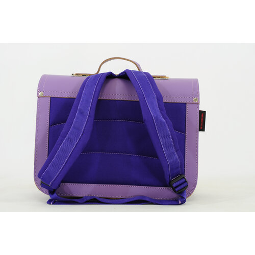 Own Stuff Boekentas lagere school met 2 magneetsloten - Leopard Purple