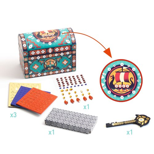 Djeco DIY - Schatkist decoreren 'Superschat' (+5j)