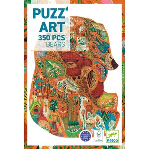 Djeco Puzzel - Puzz' Art 'Beren' 350st. (+7j)