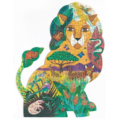Djeco Puzzel - Puzz' Art 'Leeuw' 350st. (+7j)