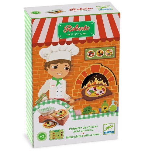 Djeco Rollenspel - Roberto 'Pizza' (+3j)