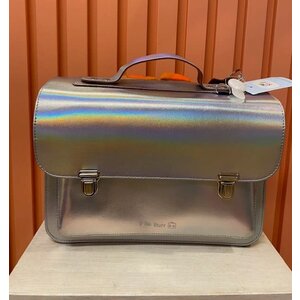 own stuff Own Stuff boekentas kleuterschool met klassieke sluiting - silver