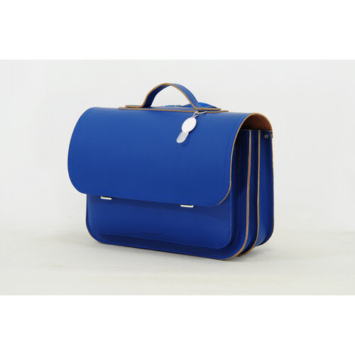 Own Stuff Boekentas lagere school met 2 magneetsloten - Cobalt