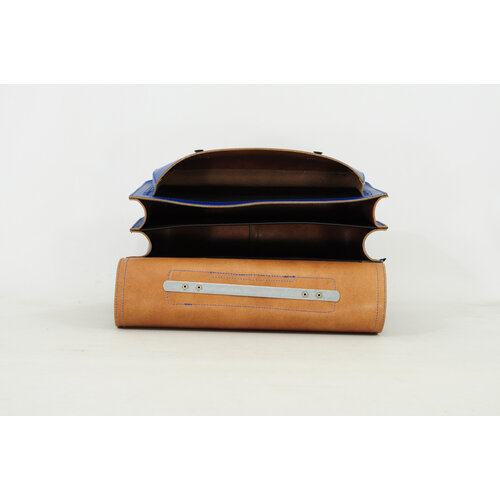 Own Stuff Boekentas lagere school met 2 magneetsloten - Cobalt