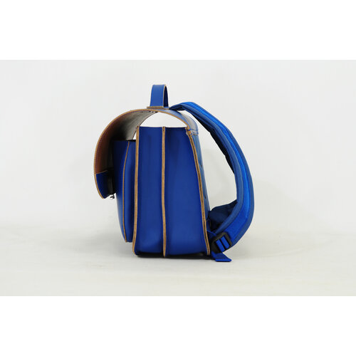 Own Stuff Boekentas lagere school met 2 magneetsloten - Cobalt