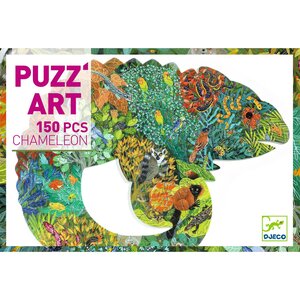 Djeco Puzzel - Puzz' Art 'Kameleon' 150st. (+6j)