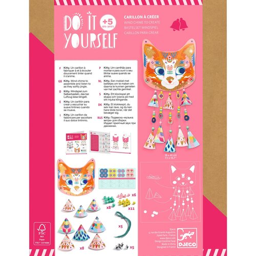 Djeco DIY - Windmobiel 'Kitty' (+5j)
