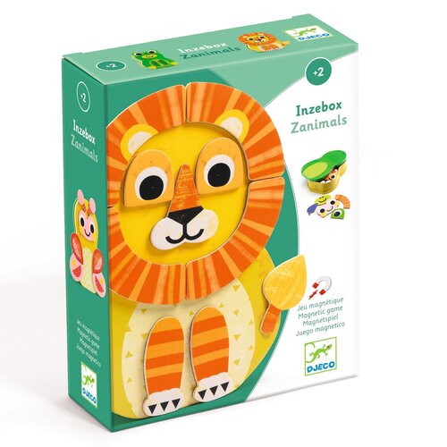 Djeco Spel - Magnetische Inzebox 'Zanimals' (+2)