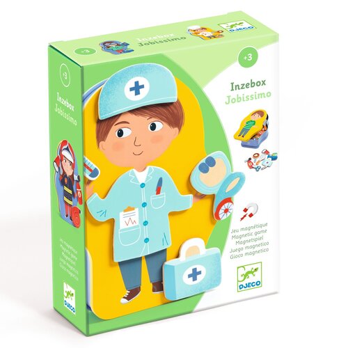 Djeco Spel - Magnetische Inzebox 'Jobissimo' (+3j)