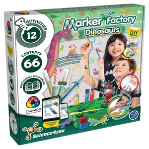 Science4you Science4you - Marker Factory Dinosaurs (+6j)