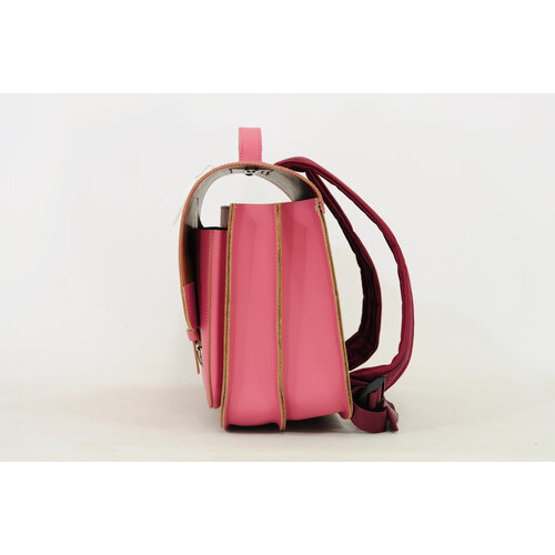 Own Stuff Boekentas lagere school met klassieke sluiting - Wildflower Antiek Pink