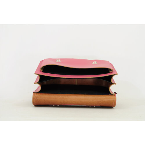 Own Stuff Boekentas lagere school met klassieke sluiting - Wildflower Antiek Pink