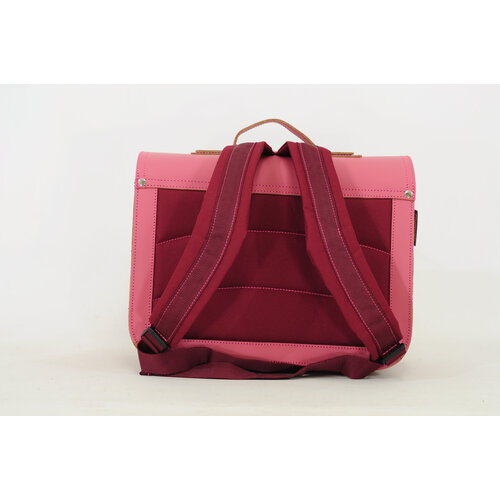 Own Stuff Boekentas lagere school met klassieke sluiting - Wildflower Antiek Pink