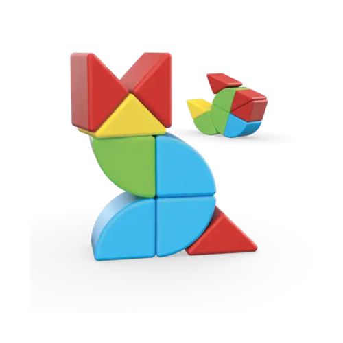geomag Magicube - Full Color Recycled Blocks Crystal 24 pcs