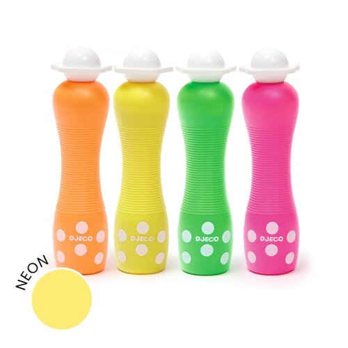 Djeco 4 Stempelstiften - Neon (3-6j)