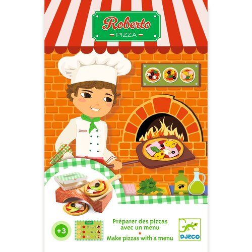 Djeco Rollenspel - Roberto 'Pizza' (+3j)