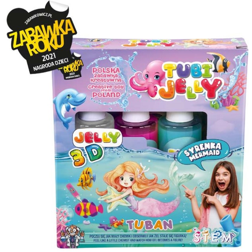 Tuban Tuban - Tubi Jelly Set With 3 Colors – Mermaid