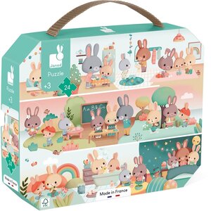 Janod Puzzel 'Een Dag' 24st (+3j)