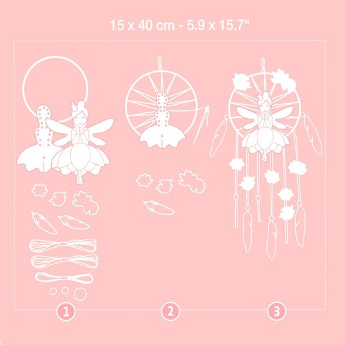 Djeco DIY - dromenvanger 'lotusbloemfee' (+7j)