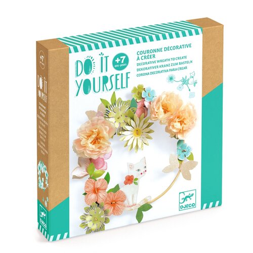 Djeco DIY - Maak je eigen krans met bloemen (+7j)