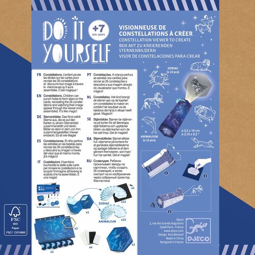 Djeco DIY - Sterrenbeeldkijker maken (+7j)