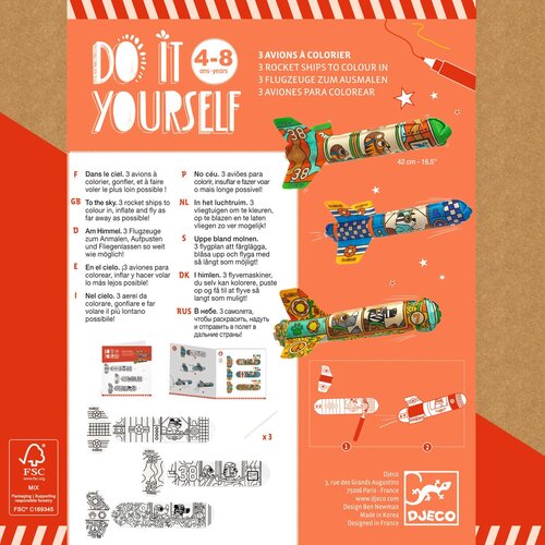 Djeco DIY - In de lucht (4-8j)