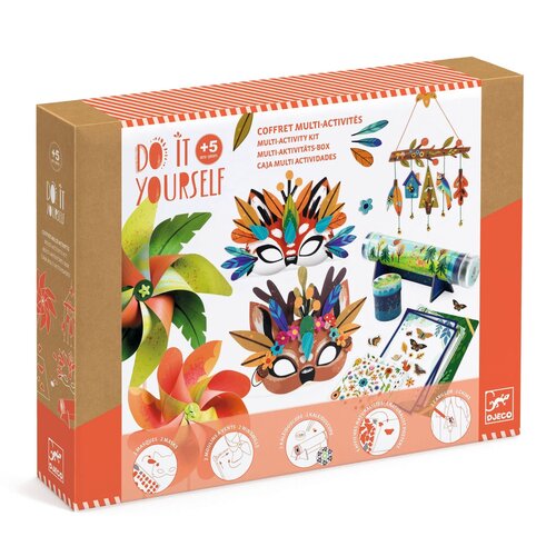 Djeco DIY - Multi-activiteiten knutseldoos 'nature' (+5j)