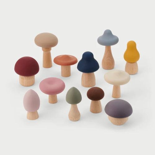 Tickit SiliSoft® Paddenstoelen Set (Aarde)