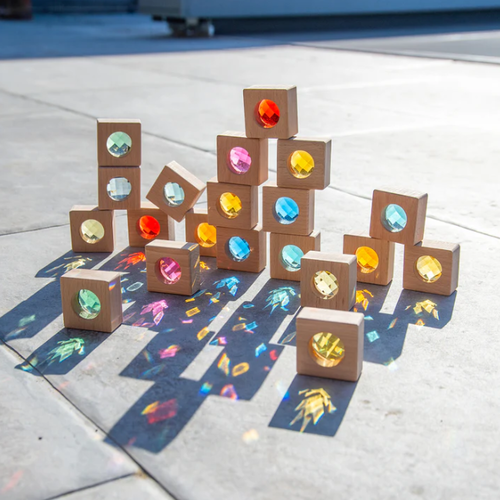 Tickit Houten Kaleidoscoop Blokken (20st.)