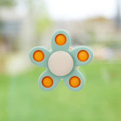 Tickit SiliSoft® Bloem Spinner (Neutraal)