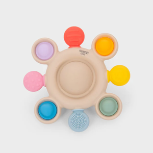 Tickit SiliSoft® Pop Bijtring (Regenboog)