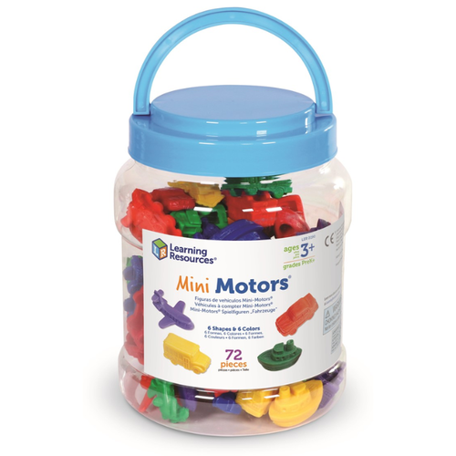 Learning Resources Mini Motors® Counters (Set of 72)