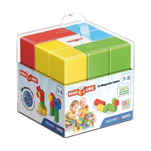 geomag Magicube - Full Color Recycled Crystal 24 pcs