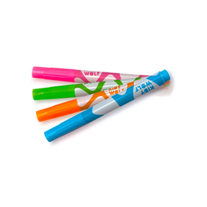 kidywolf KIDYMARKER - RGBO fluorescende markeerstiften kidywolf KIDYMARKER - RGBO fluorescende markeerstiften