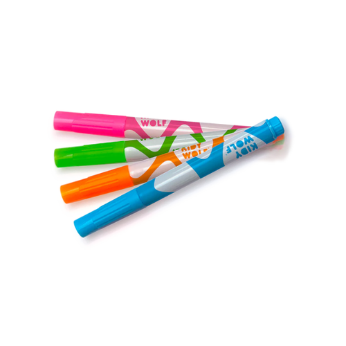 kidywolf KIDYMARKER - RGBO fluorescende markeerstiften