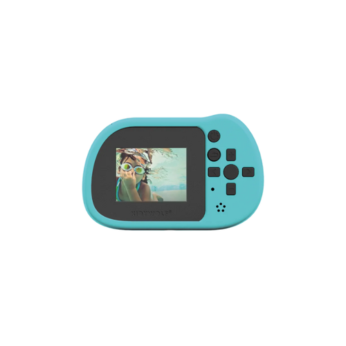 kidywolf KIDYCAM - Waterdichte camera cyaan