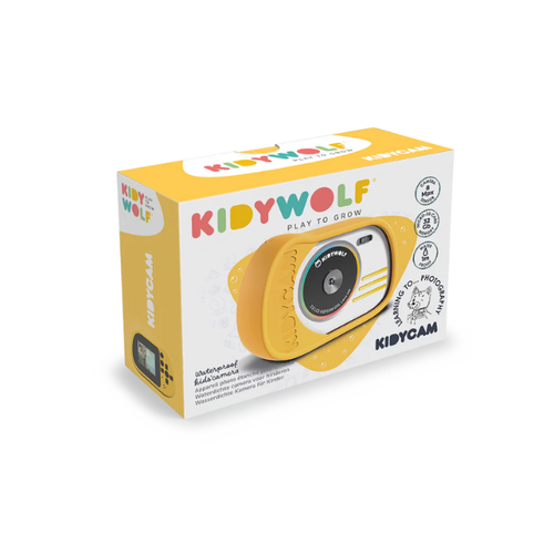 kidywolf KIDYCAM - Waterdichte camera oranje