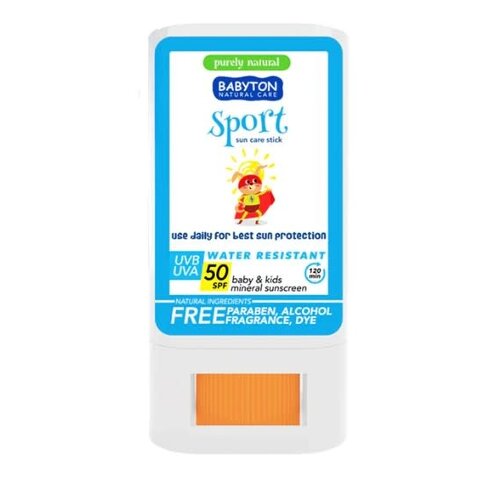 babyton Natuurlijke Zonnecrème Stick 20g SPF50 babyton Natuurlijke Zonnecrème Stick 20g SPF50