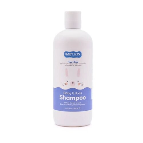 babyton Natuurlijke Tranenvrije Shampoo voor Baby's en Kids 400ml