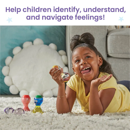 Hand2mind Express Your Feelings® Sensory Bottles - Verlegen, gek, verrast & geliefd