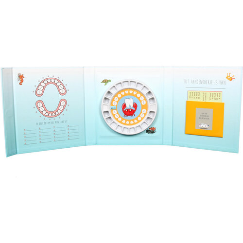 Tandenpret Tandenboekje 'Neptunus'